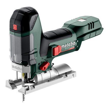 Metabo ST 18 LT 130 BL seghetto alternativo a batteria 18 V 130 mm senza spazzole + 1x batteria LiHD 4,0 Ah + metabox - senza caricabatterie