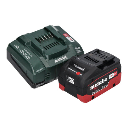 Metabo ST 18 L 90 seghetto alternativo a batteria 18 V 90 mm + 1x batteria LiHD 5,5 Ah + caricatore + metabox