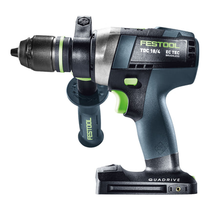Trapano avvitatore a batteria Festool TDC 18/4 Basic 18 V 75 Nm brushless + 1x batteria ricaricabile 8,0 Ah + caricatore rapido + systainer