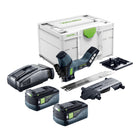 Festool ISC 240 EB-Basic sega isolante a batteria 18 V 240 mm + 2x batteria ricaricabile 5,0 Ah + caricatore rapido + Systainer