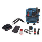 Bosch GAS 18V-12 MC Aspiratore professionale a batteria BITURBO Brushless + 1x batteria ProCore 4,0 Ah + accessori - senza caricabatterie