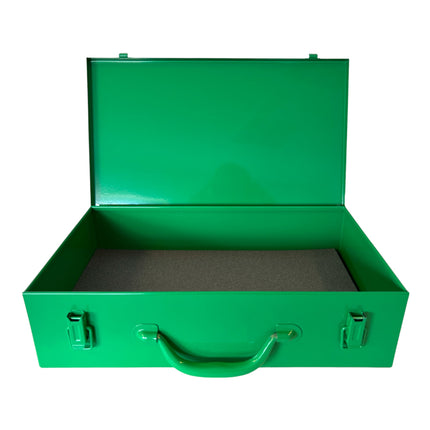 Valigia da trasporto Prebena in metallo 430 x 255 x 110 mm + inserto universale in schiuma