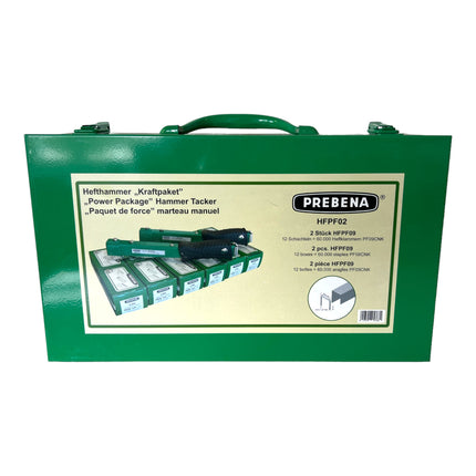 Valigia da trasporto Prebena in metallo 430 x 255 x 110 mm + inserto universale in schiuma