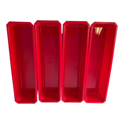 Toolbrothers RHINO Container Set Nr. 4 Werkstattwand mit 4 Behältern für L Organizer Höhe M+ / L und L Drawer 3