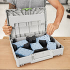 Festool SYS-STF 80X133 GR-Set Set di abrasivi P60 - P220 100 pz. ( 578194 ) per levigatrice orbitale 80 x 133 mm + Systainer