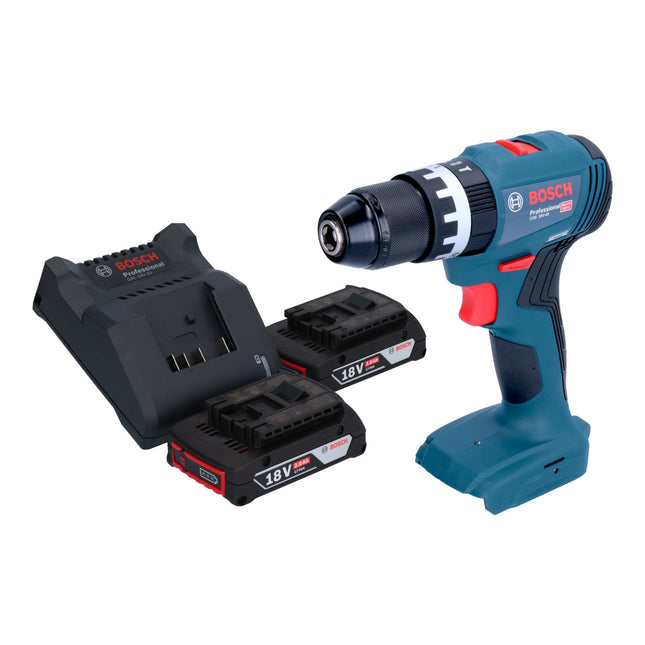 Bosch GSB 18V 45 Professional Akku Schlagbohrschrauber 18 V 45 Nm Brushless 2x Akku 2 0 Ah Ladegeraet 0 - toolbrothers