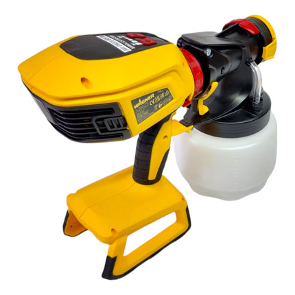 Wagner W600 FLEXiO Universal Sprayer sistema di verniciatura a batteria 18 V POWER FOR ALL Brushless ( 2420174 ) + accessori - senza batteria, senza caricabatterie