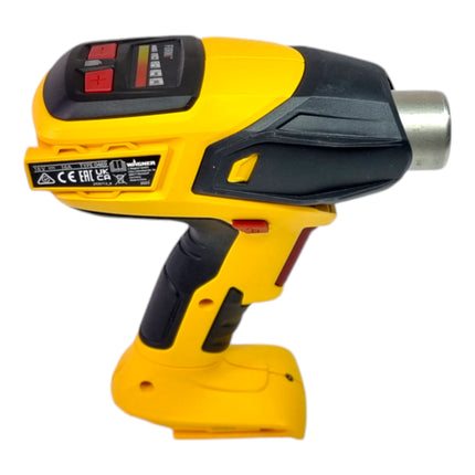 Wagner FURNO 550 pistola termica a batteria 18 V POTENZA PER TUTTI 300 - 610 °C ( 2420168 ) Solo + ugelli - senza batteria, senza caricabatterie