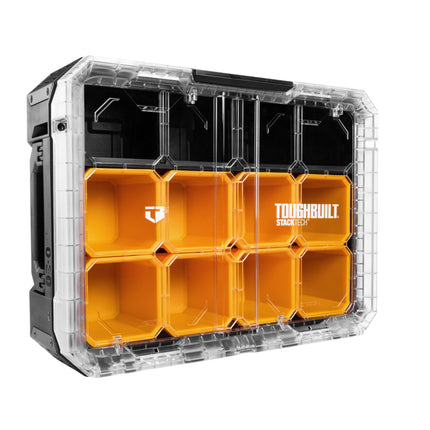 Toughbuilt StackTech TB B1 O 30 Organizer 53 x 40 x 18 cm 8x Inlay 4x Trennwand 1 - toolbrothers