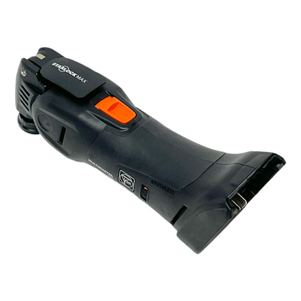 Fein Multimaster AMM 700 MAX AS utensile multifunzione a batteria 18 V Starlock Max Black Edition ( 71294161000 ) + 2x batteria 4,0 Ah + caricabatterie + 33 pezzi accessori + L-Boxx