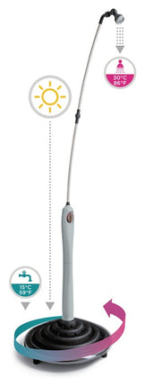 Doccia da giardino SUNNY STYLE SOLAR SHOWER ( 4000350740 ) Attacco rapido