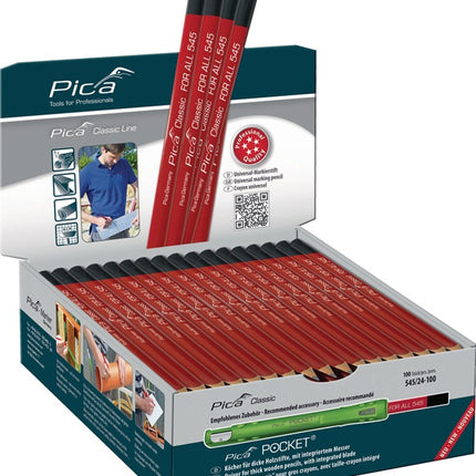 Pica Markierstift Classic FOR ALL ( 4000871357 ) Länge 23 cm gespitzt