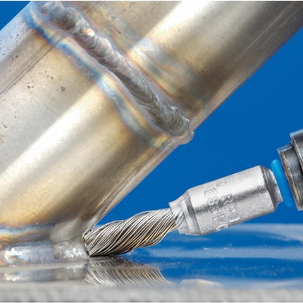 Spazzola PFERD PBGS INOX ( 8000432690 ) Ø 10 mm spessore del filo 0,35 mm 10000 min-¹