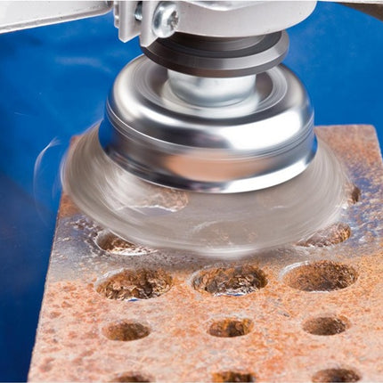 PFERD spazzola a tazza POS TBG ST ( 8000435481 ) Ø 65 mm M14 spessore del filo 0,35 mm