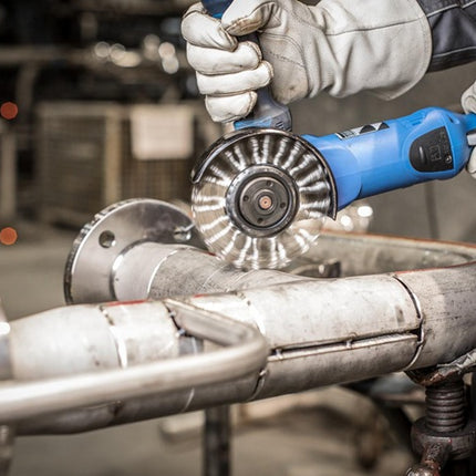 PFERD spazzola rotonda POS RBG 12512 ( 8000433126 ) Ø 125 mm spessore del filo 0,5 mm