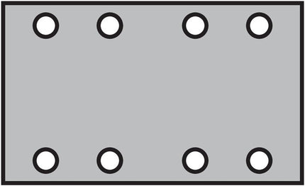 Strisce abrasive Klingspor PS 33 CK ( 8000353313 ) GLS 18 grana 120 Numero di fori 8
