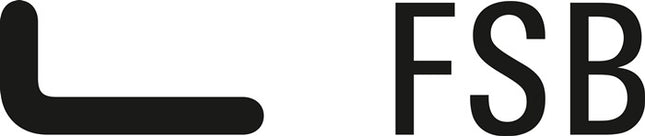 FSB Piastra di base ( 3316002017 ) Alluminio nero f. Art. 3316 002 015/3316 002 016