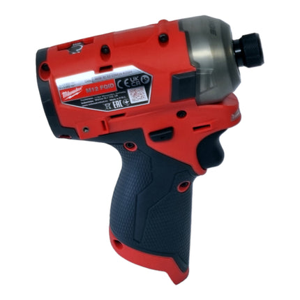 Milwaukee M12 FQID-401 Akku Schlagschrauber 12 V 50 Nm 1/4" Brushless + 1x Akku 4,0 Ah + Ladegerät