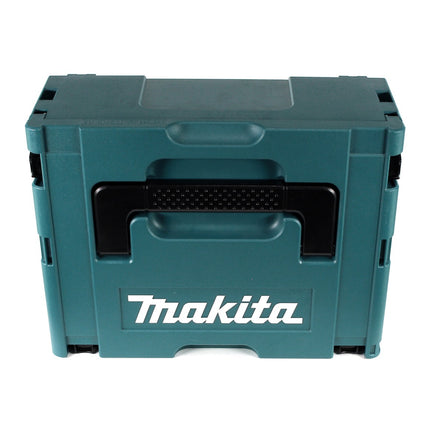 Makita DHP 485 RT1J Trapano avvitatore a percussione a batteria 18 V in valigetta Makpac + 1x Batteria 5,0 Ah + Caricabatterie rapido
