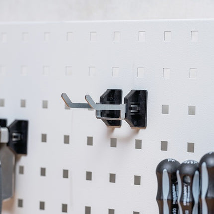 Bedrunka & Hirth portautensili SimplaClip ( 9000426500 ) B2xH6mm gancio 45° piastre forate