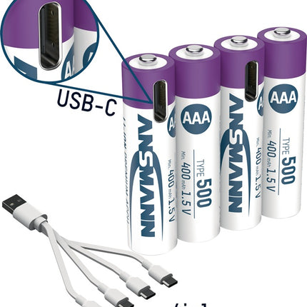 Ansmann Akkuzelle ( 4000876123 ) 1,5 V 400 mAh