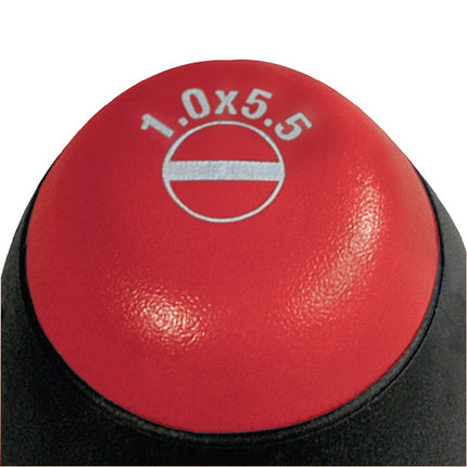 Cacciavite Wiha 302 ( 4000825694 ) Larghezza del tagliente 4 mm Lama rotonda