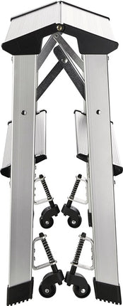 Gradini pieghevoli ( 9000460135 ) Gradini con piattaforma 2 mobili in alluminio