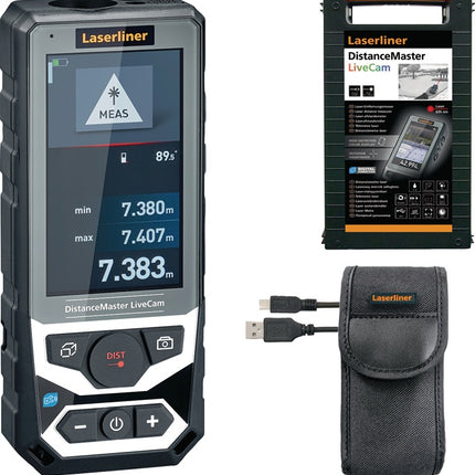Laserliner Telemetro laser DistanceMaster LiveCam ( 4000858092 ) 150 m ± 1,5 mm