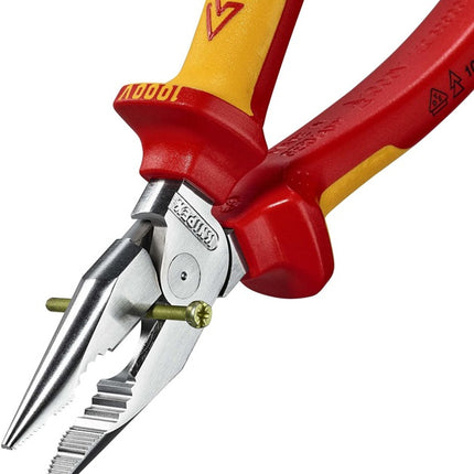 Knipex Spitzkombizange ( 8002875246 ) Länge 185 mm verchromt VDE