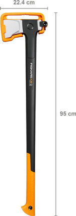 Ascia da spacco Fiskars X36-L ( 4000819598 ) Lunghezza 915 mm Lunghezza manico 835 mm