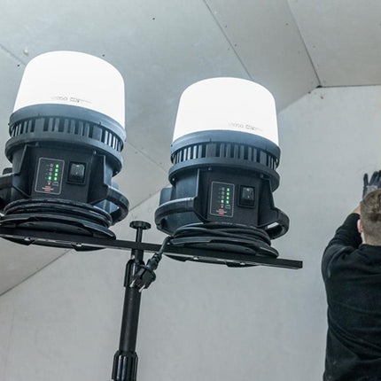 Brennenstuhl Faretto ibrido LED per edilizia 12050 MH ( 8002643423 ) 100 W 12000 lm IP54