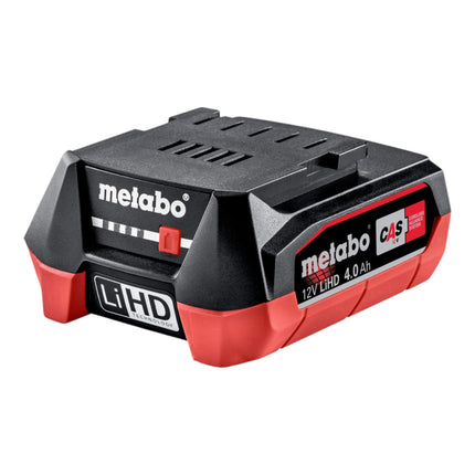 Set di batterie Metabo 3x LiHD 12 V 4,0 Ah / 4000 mAh Li-Ion con indicatore del livello di carica ( 3x 625349000 )