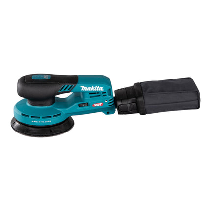 Makita BO 001 CGM101 Levigatrice rotorbitale a batteria 40 V max. 125 mm 5,0 mm di corsa Brushless + 1x batteria ricaricabile 4,0 Ah + caricabatterie + Makpac