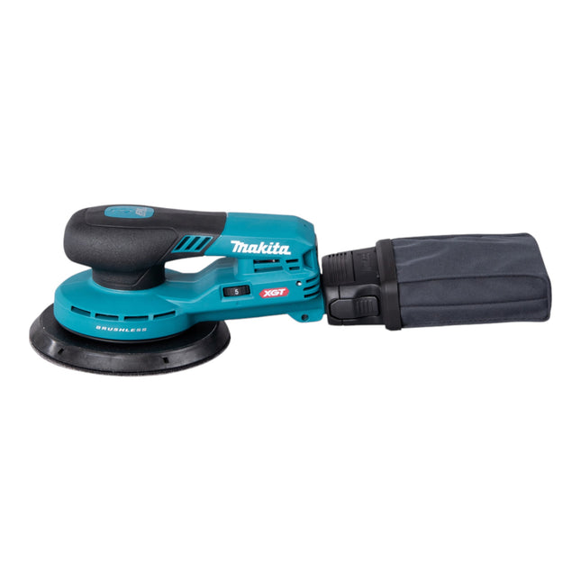 Makita BO 004 CGM101 Levigatrice rotorbitale a batteria 40 V max. 150 mm 3,0 mm di corsa Brushless + 1x batteria 4,0 Ah + caricabatterie