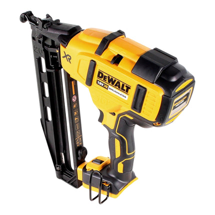 Chiodatrice a batteria DeWalt DCN 660 H2 18V 32 - 63 mm senza spazzole + 2x batteria Powerstack 5,0 Ah + caricabatterie
