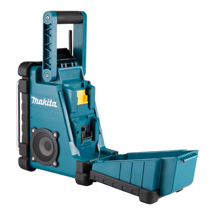 Radio da cantiere a batteria Makita DMR 116 RY1 14,4 - 18 V AM FM AUX + 1x batteria ricaricabile 1,5 Ah + caricatore