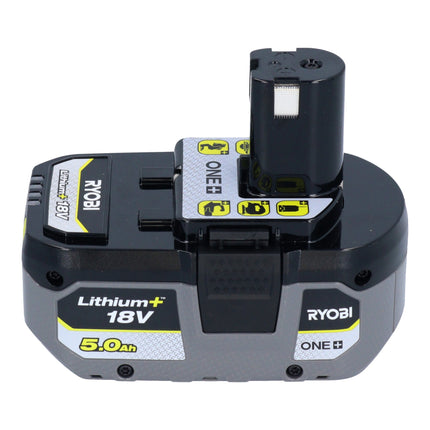 Ryobi R18AG-0 Smerigliatrice angolare a batteria 18 V ONE+ 115 mm + 1x batteria 5,0 Ah - senza caricabatteria