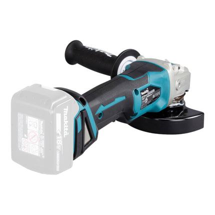 Smerigliatrice angolare a batteria Makita DGA 520 G1X1 18 V 125 mm X-LOCK Brushless + 1x batteria ricaricabile 6,0 Ah - senza caricabatterie