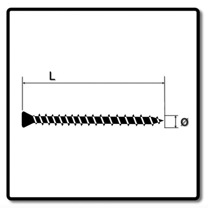 HECO UNIX-top Dielenschraube 4,5 x 70 mm 500 Stk. Torx T-20 Linsensenkkopf Vollgewinde verzinkt A2K ( 46513 ) - Toolbrothers