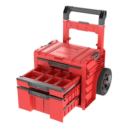 Toolbrothers RHINO L Drawer 3 Cart Plus ULTRA Schubladen Werkzeugkoffer auf Raedern 9 5 l 12 l Doppelteleskopgriff 3 - toolbrothers