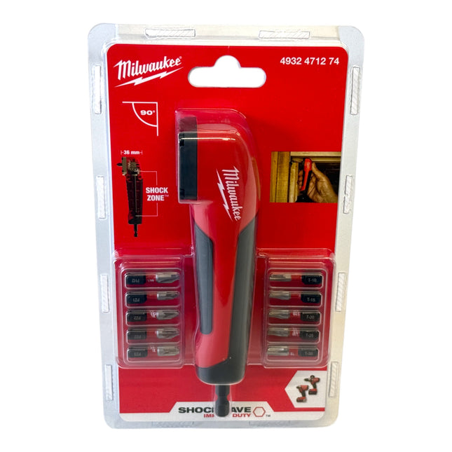 Milwaukee Shockwave Impact Duty Winkelschraubvorsatz Bit Set 10 tlg 25 mm 4932471274  0 - toolbrothers