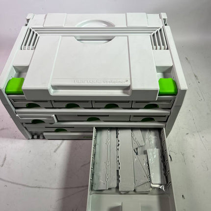 Festool SORTAINER SYS 3 SORT 9 Systainer Werkzeugkoffer Organizer Neuwertig 4 - toolbrothers