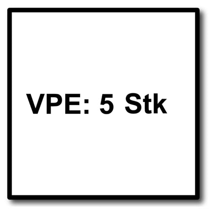 Festool HS 75/1,2 BI/5 Lama per seghetto alternativo - 5 pezzi ( 204270 )