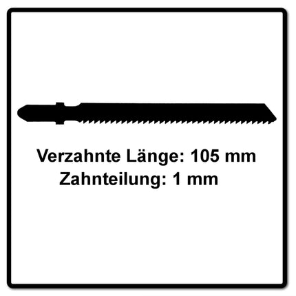 Festool HS 105/1 BI/5 Lama per seghetto alternativo - 5 pezzi ( 204272 )