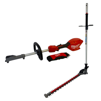 Milwaukee M18 FOPH2-HTA-0 Unità base con batteria brushless da 18 V + accessorio per tagliasiepi - senza batteria, senza caricabatterie