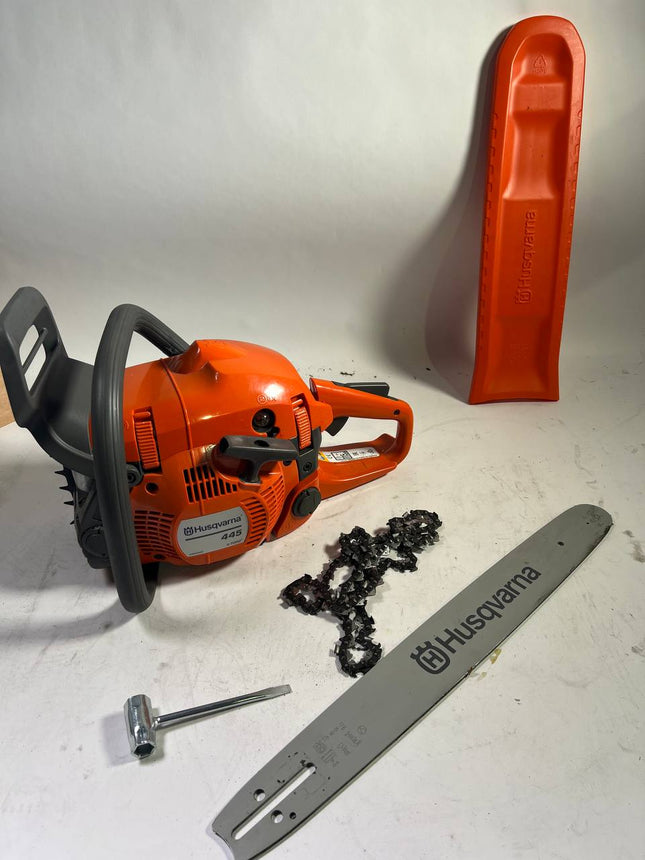 Husqvarna 445 II Benzin Kettensaege 2 1 kW 45 7 cm 50 cm 9705587 38 Reparaturgeraet 1 - toolbrothers