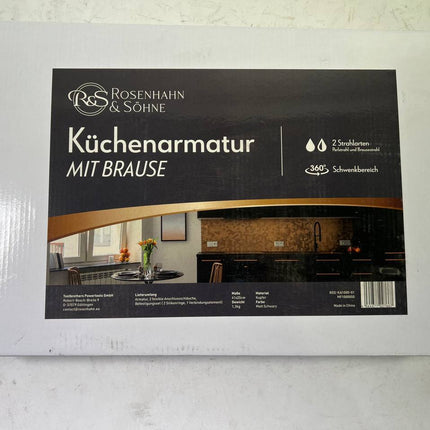 Rosenhahn Soehne Sylt 200 Kuechenarmatur mit Brause Neuwertig 1 - toolbrothers