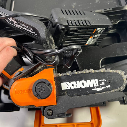 Worx WG324E 20 V 1 x Akku Ladegeraet Gebraucht 4 - toolbrothers