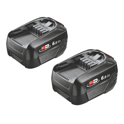 Bosch 2x PBA 18V 6 0Ah W C Akku 18 V 6 0 Ah POWER FOR ALL 2x 1600A00DD7  0 - toolbrothers