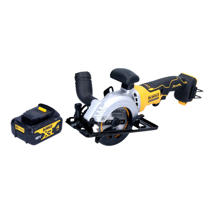 DeWalt DCS 571 N Akku Handkreissaege 18 V 115 mm Brushless 1x Akku 4 0 Ah ohne Ladegeraet 0 - toolbrothers
